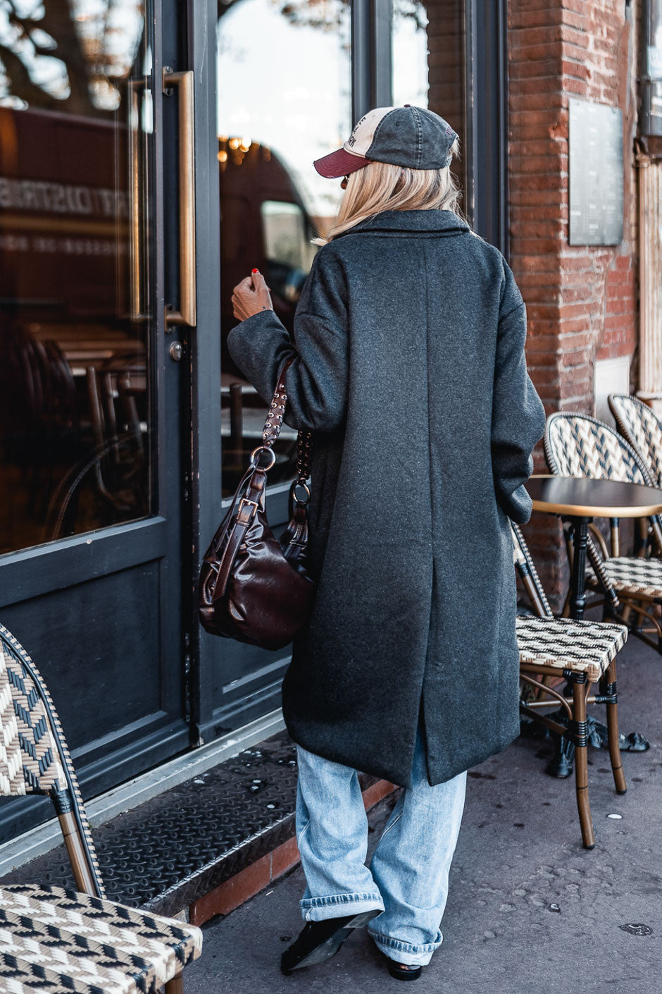 Manteau Frankie anthracite