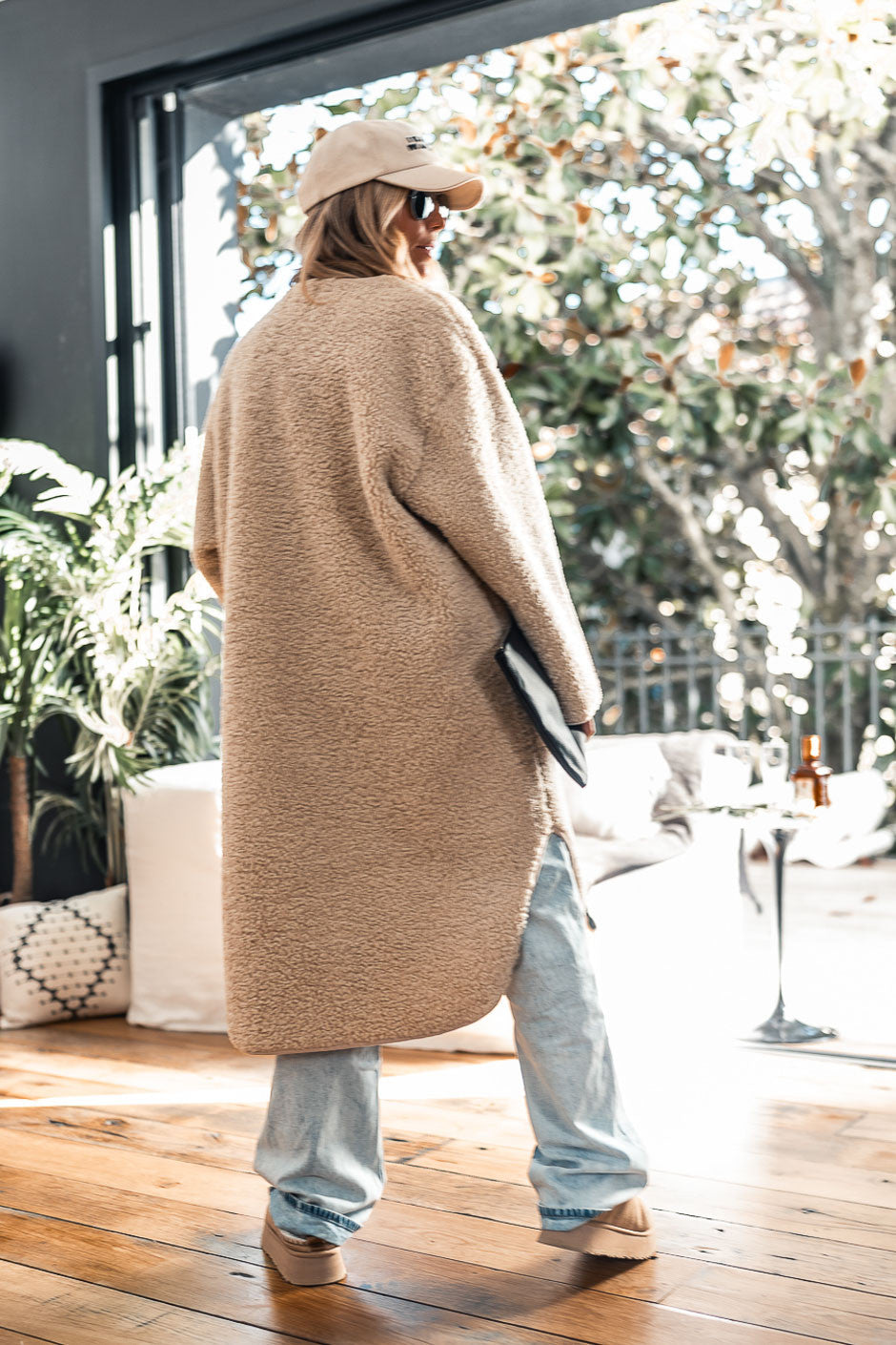 Manteau Grungemama Acelio ecru