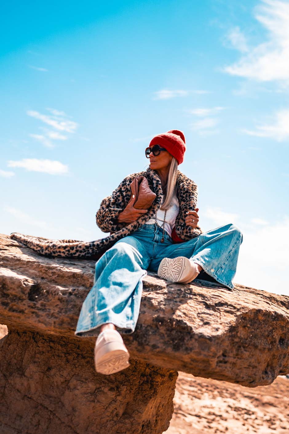 Manteau Grungemama Leo fourrure