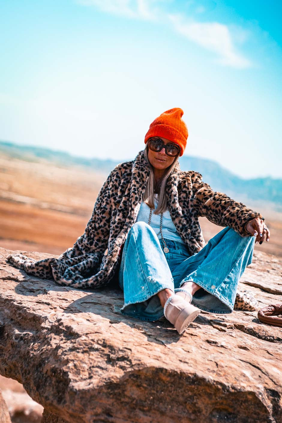 Manteau Grungemama Leo fourrure