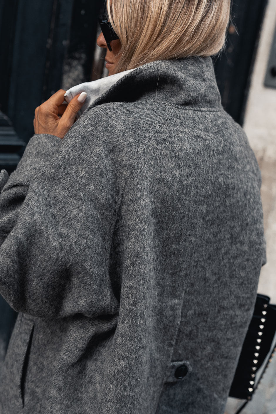 BASTIAN GREY COAT