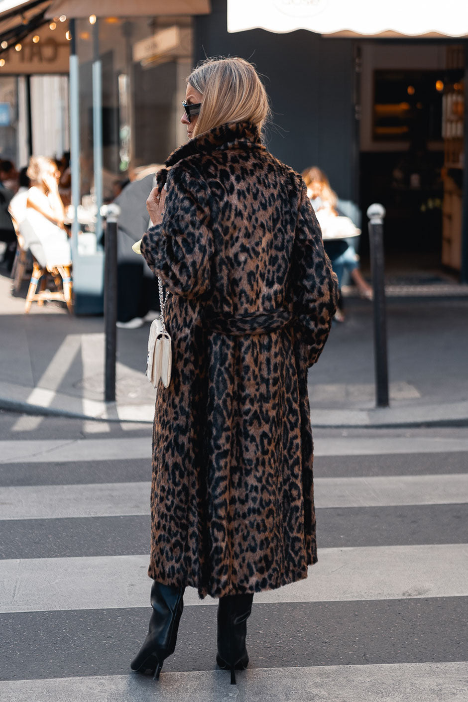 MANTEAU LEO LEOPARD