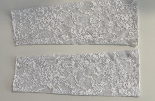 Mitaines Grungemama Ledy blanc