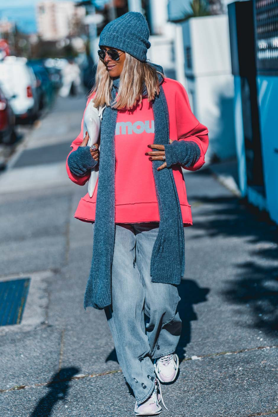 Mitaines Grungemama Lovely gris