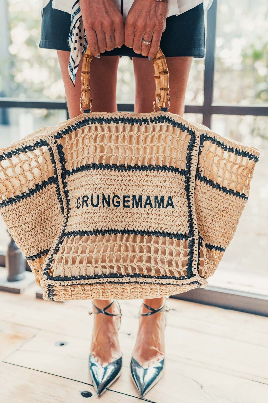 Panier Grungemama Missy naturel