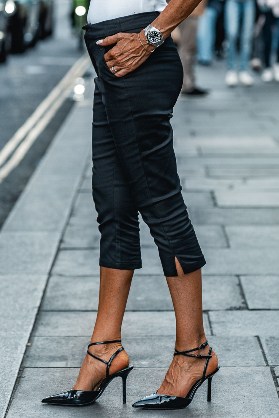 Pantalon court Grungemama Bridge noir