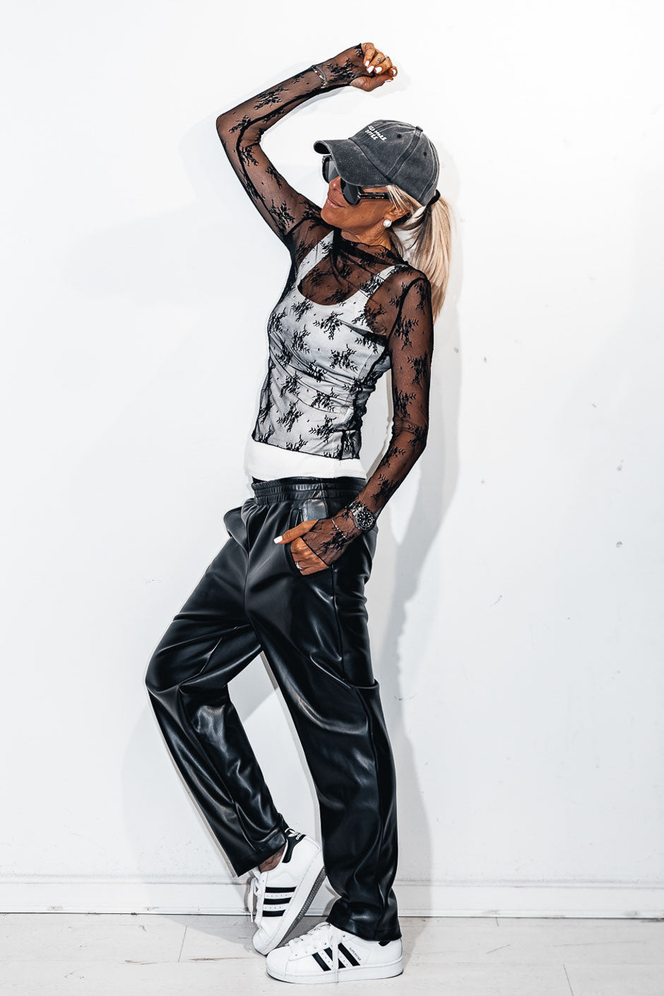 Pantalon Banditas Piccadily simili noir