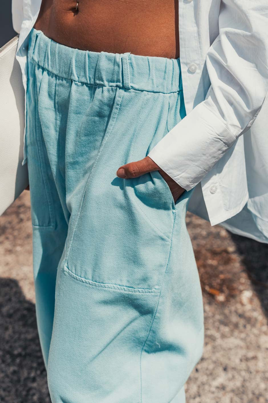 Pantalon Banditas Quila bleu