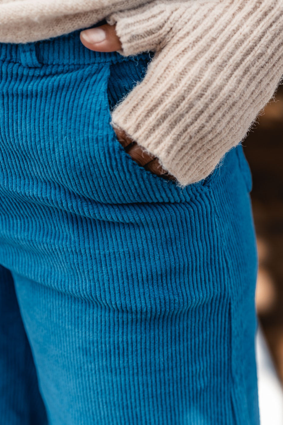 Pantalon Eliott bleu