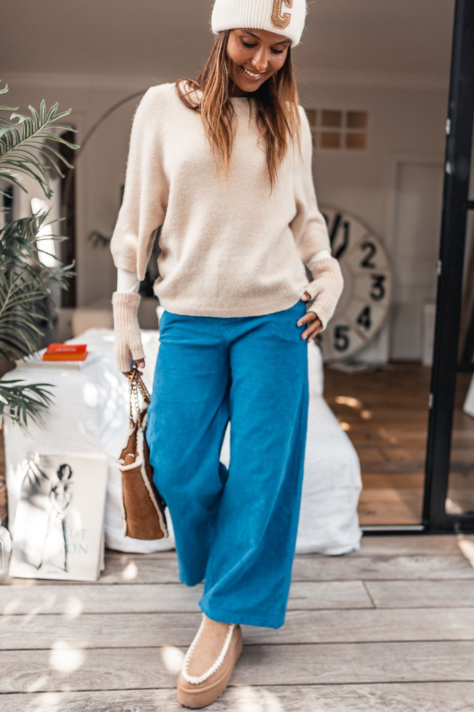 Pantalon Eliott bleu