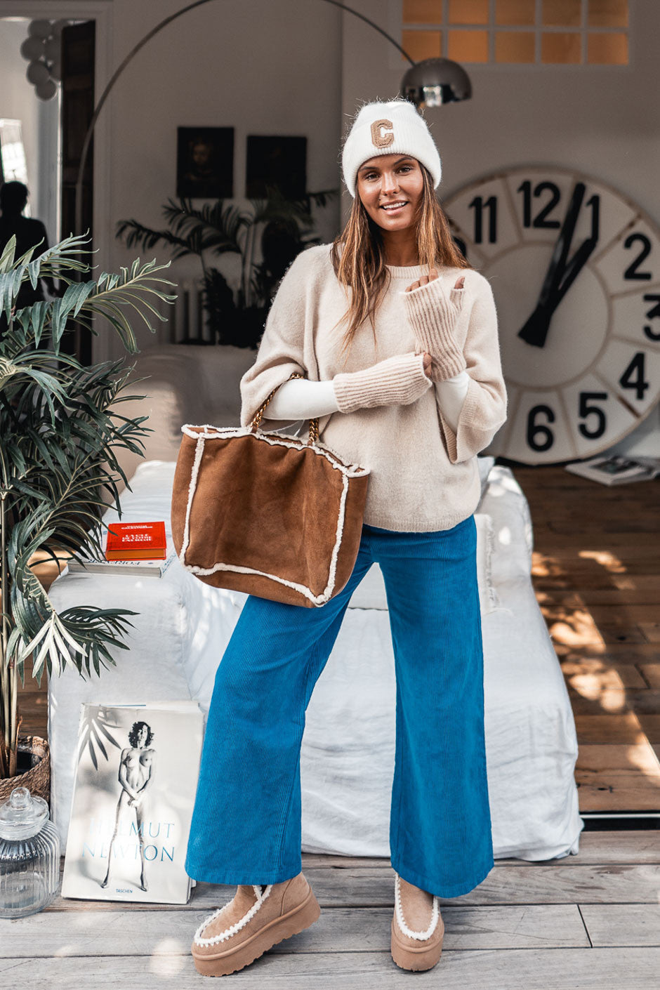 Pantalon Eliott bleu