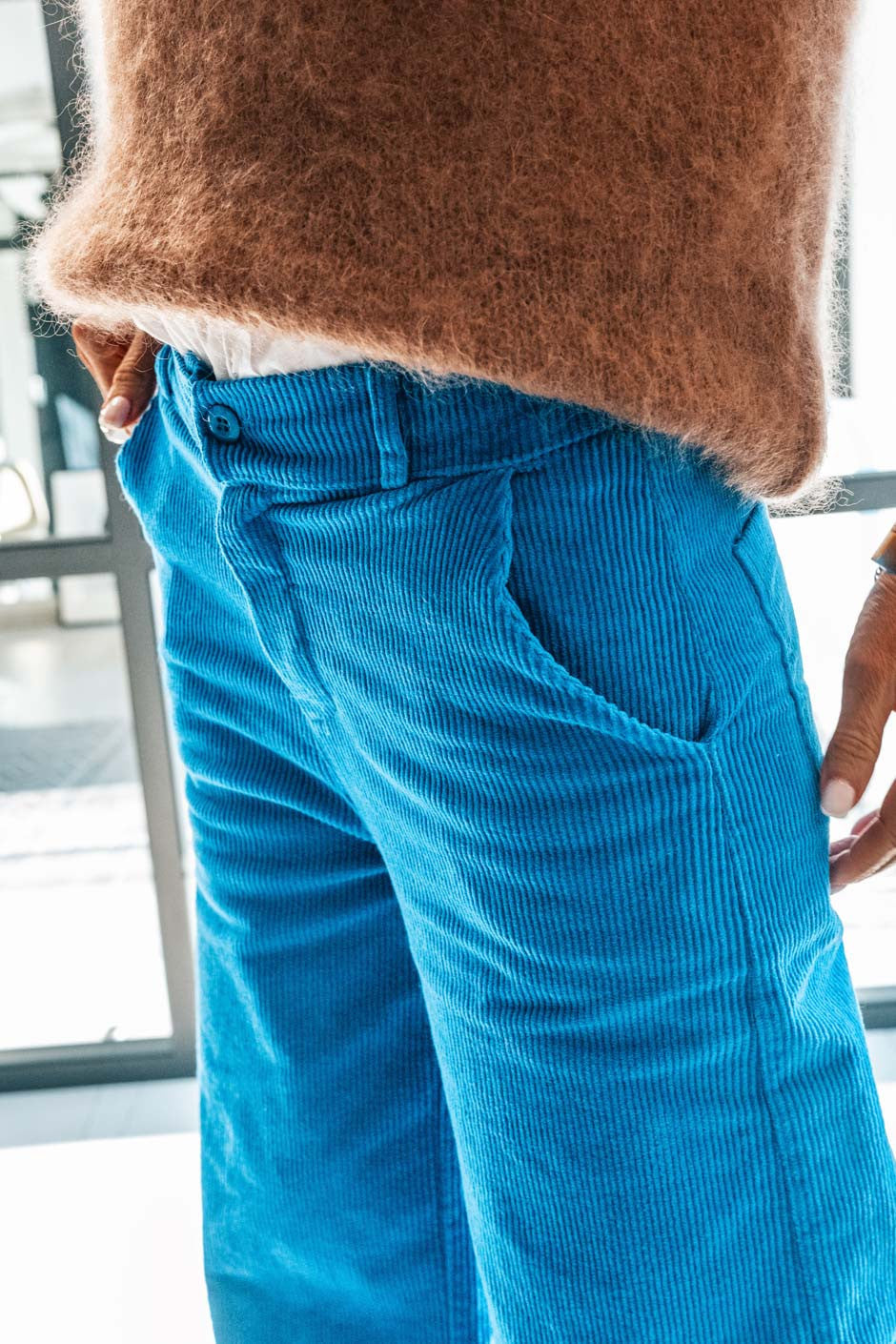 Pantalon Eliott bleu