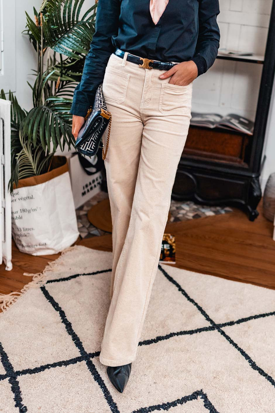 Pantalon Elouan beige