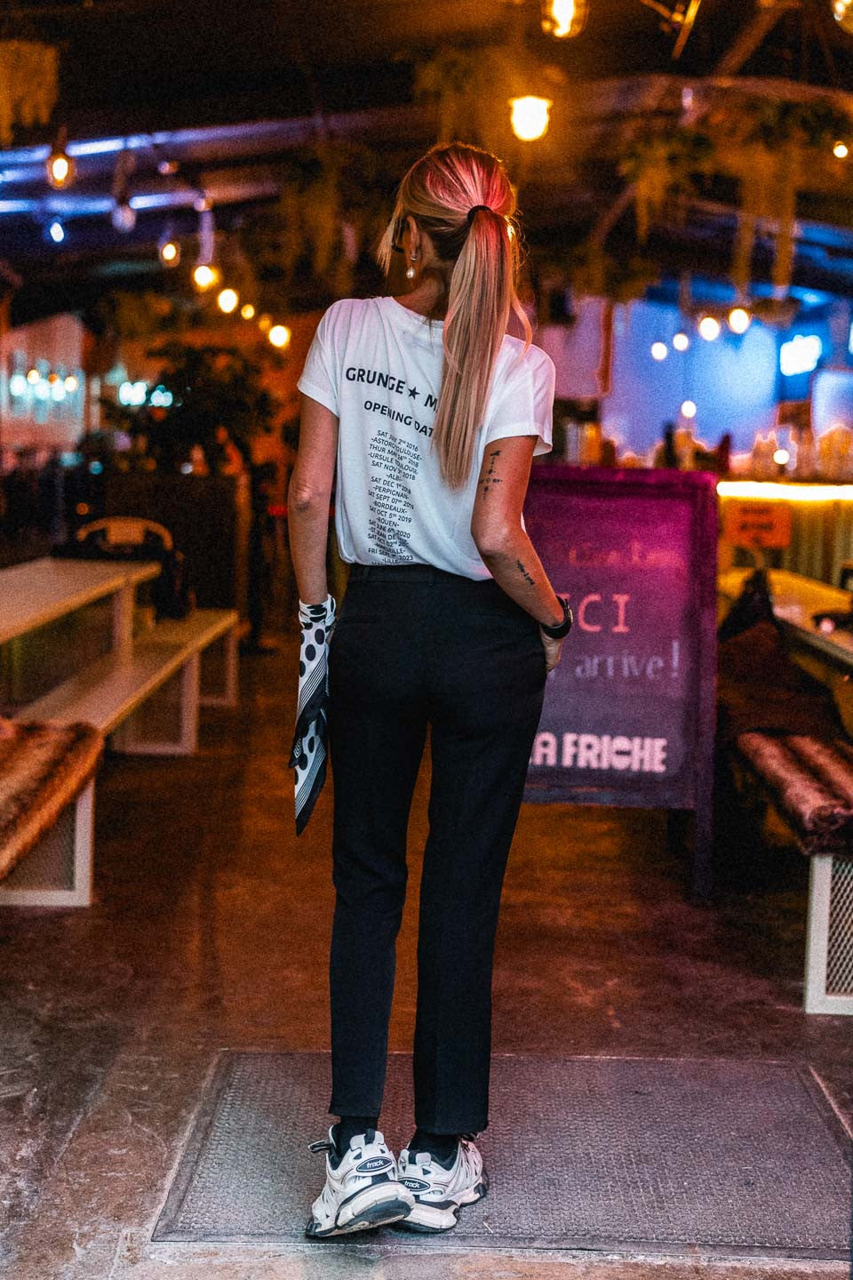 Pantalon Grungemama Ama noir