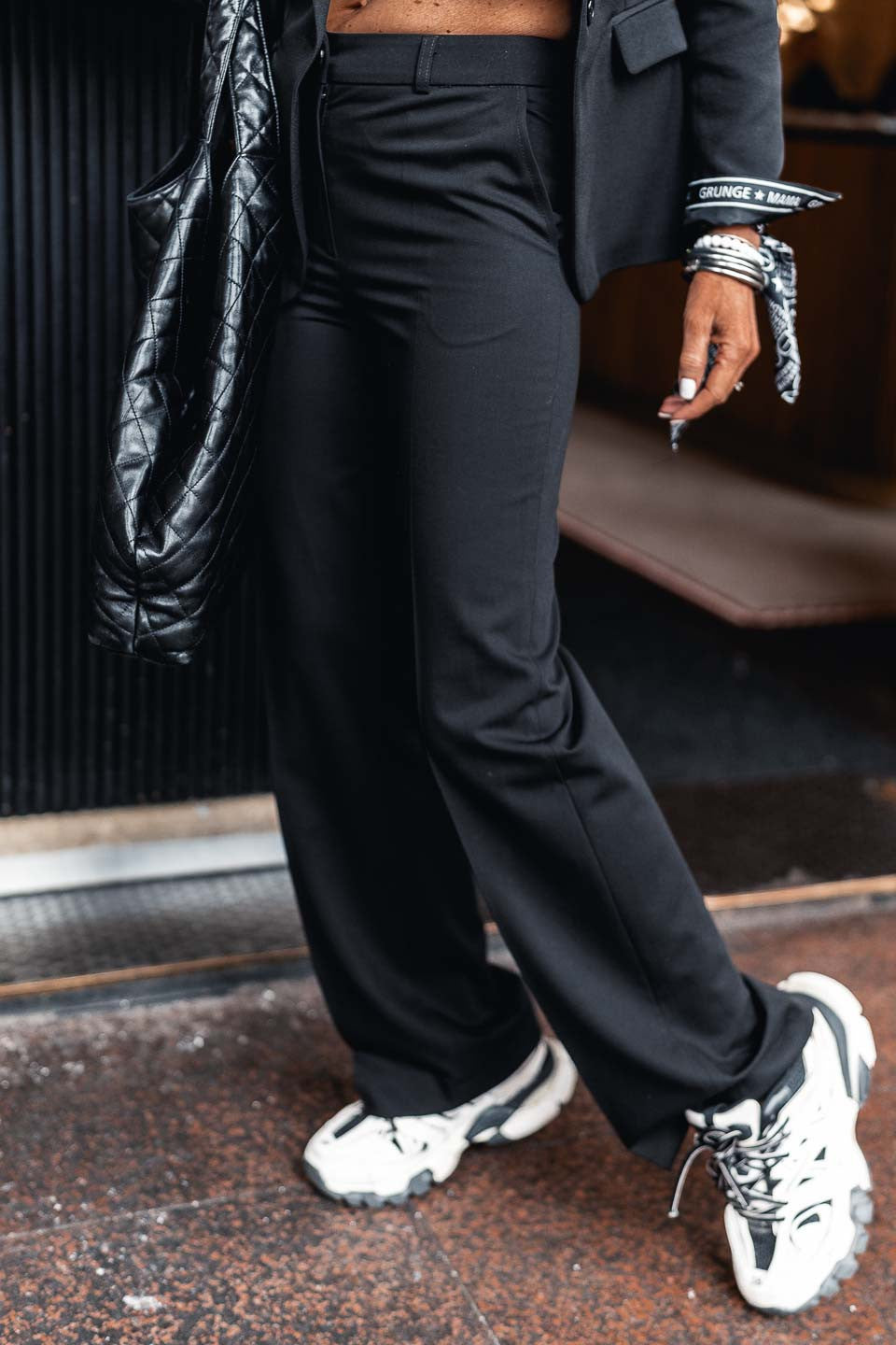 Pantalon Grungemama Amili noir