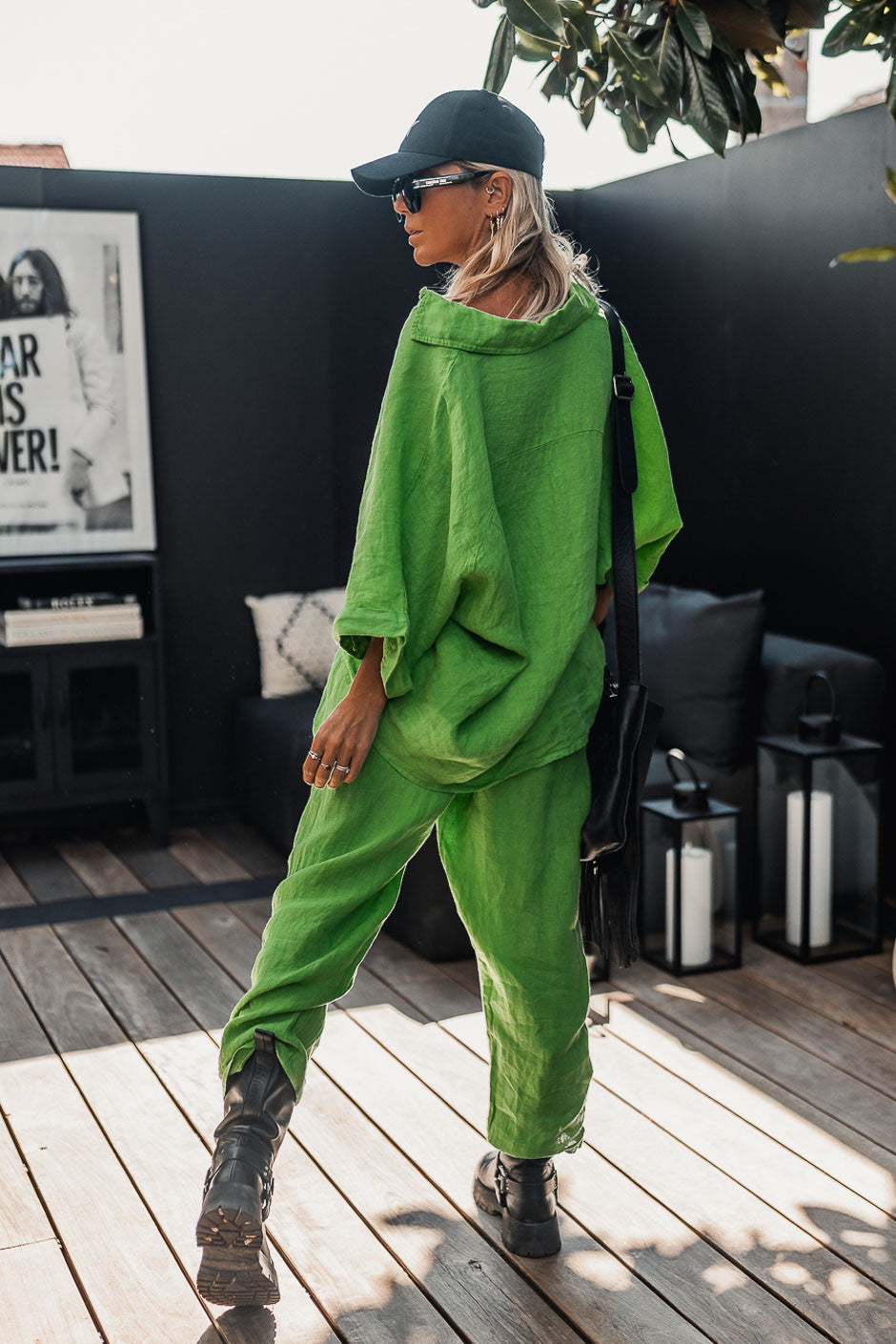 Pantalon Grungemama Carson vert