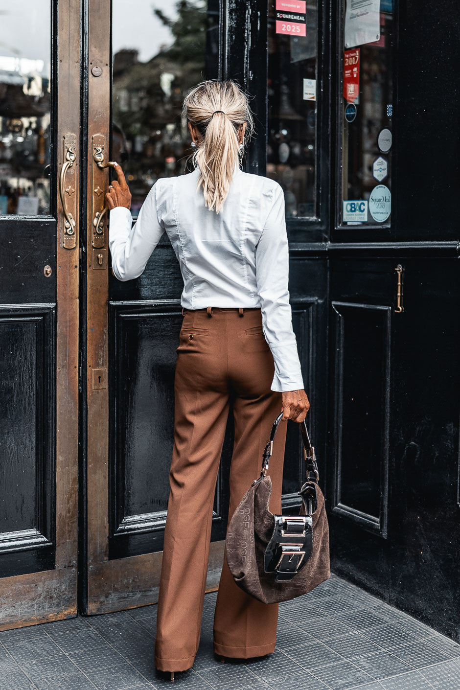 Pantalon Grungemama Celisa choco