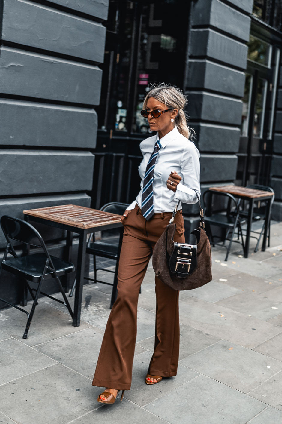 Pantalon Grungemama Celisa choco