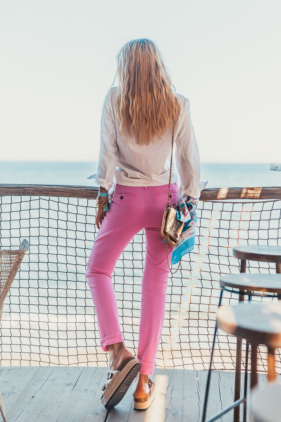 Pantalon Grungemama Denver rose