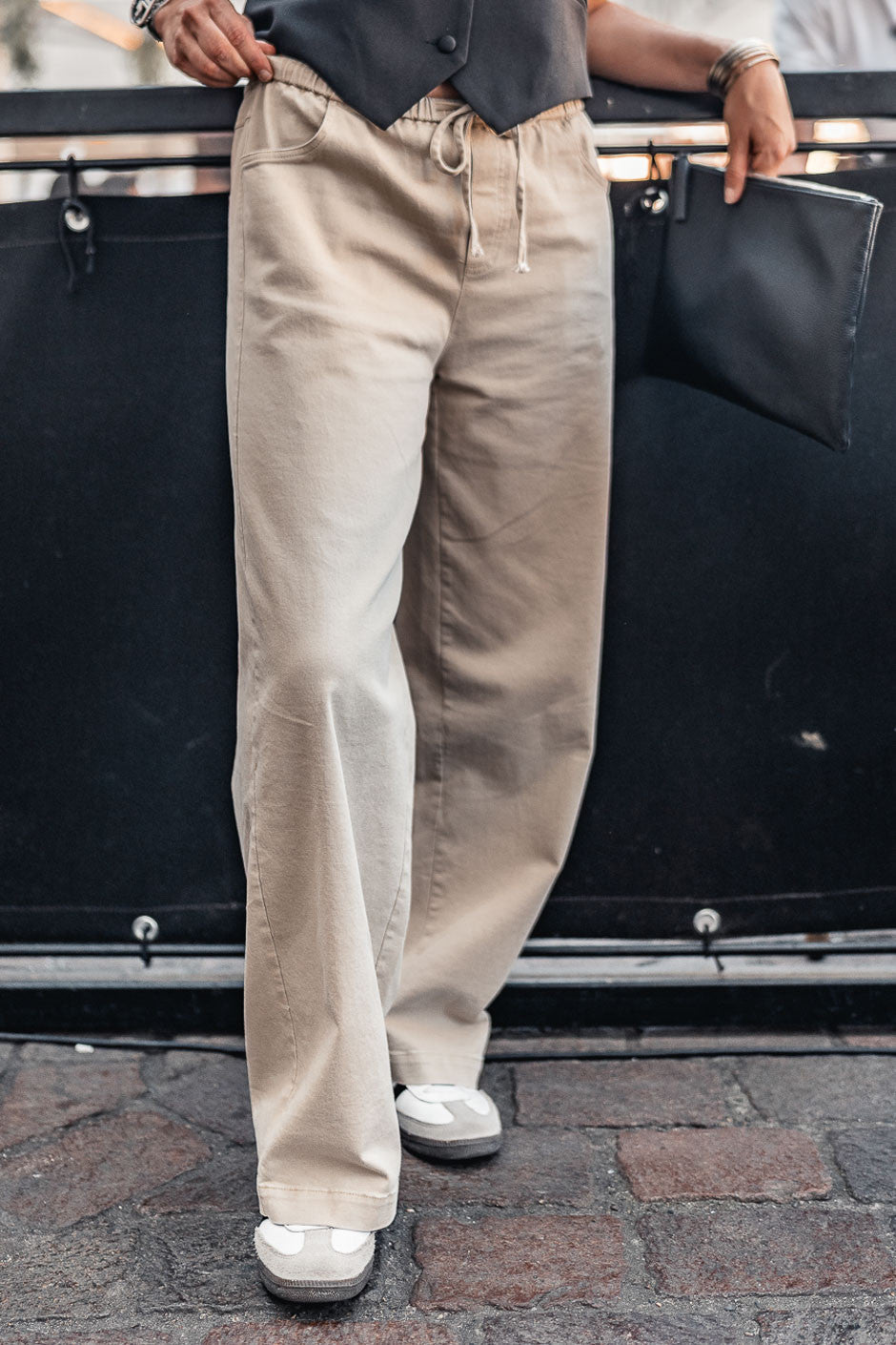 Pantalon Grungemama Fonda beige