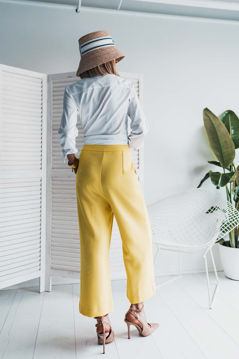 Pantalon Grungemama Georgia jaune