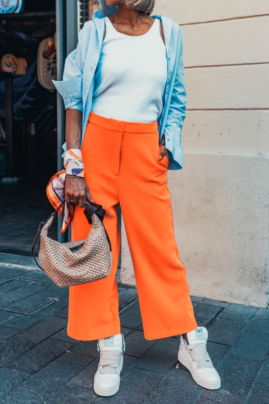 Pantalon Grungemama Georgia orange