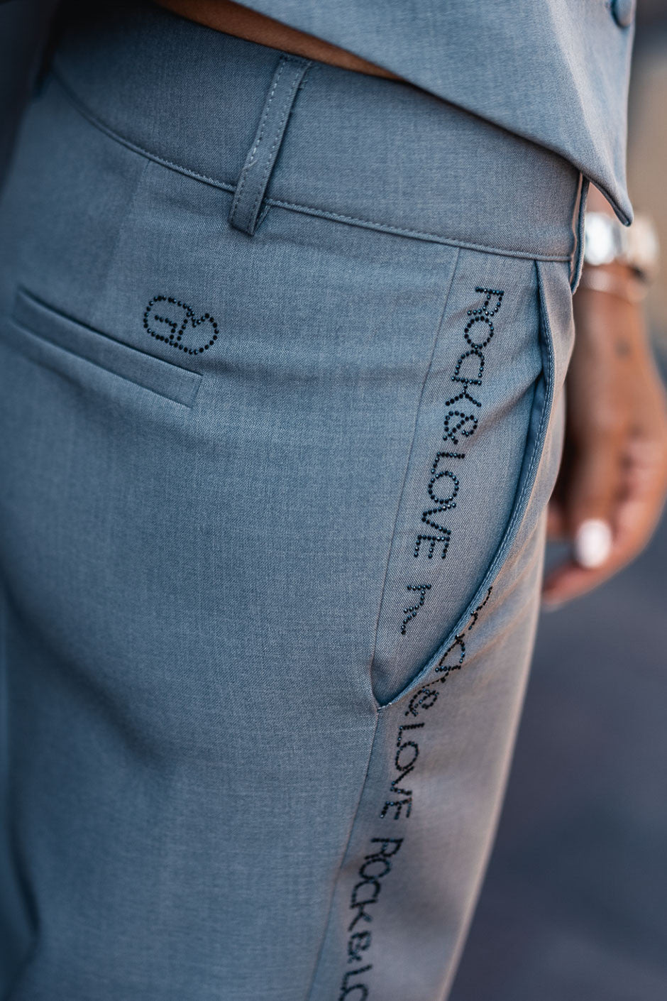 Pantalon Grungemama Glam gris