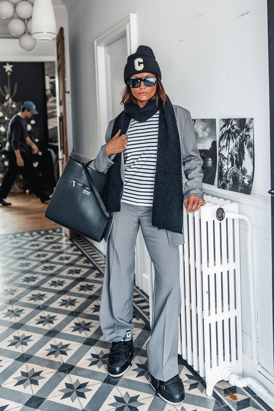 Pantalon Grungemama Glimy gris