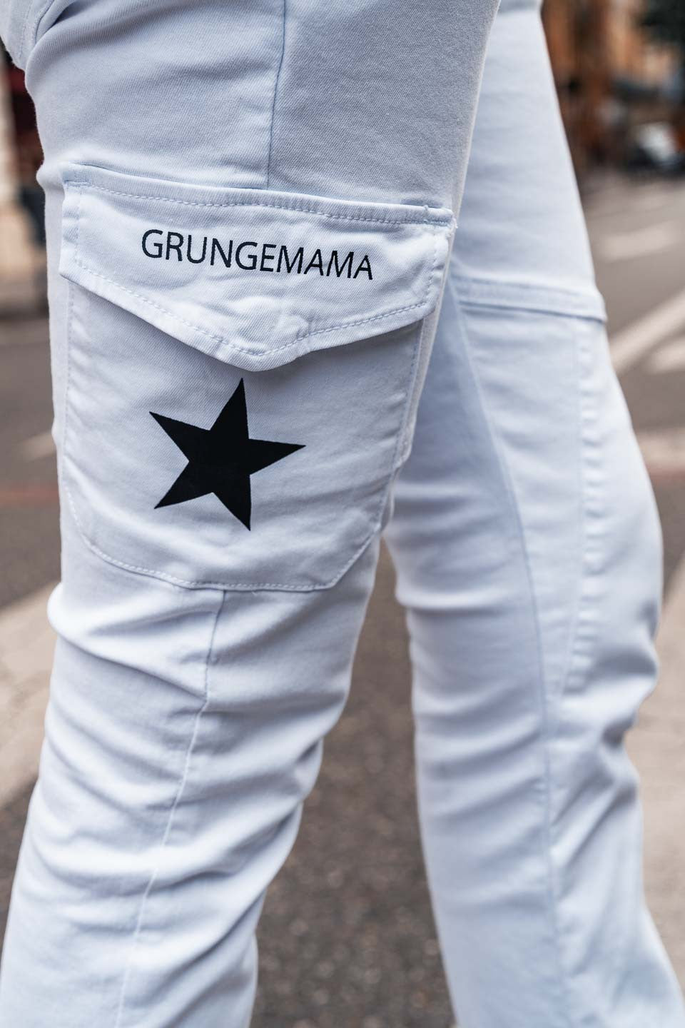 Pantalon Grungemama Nami blanc