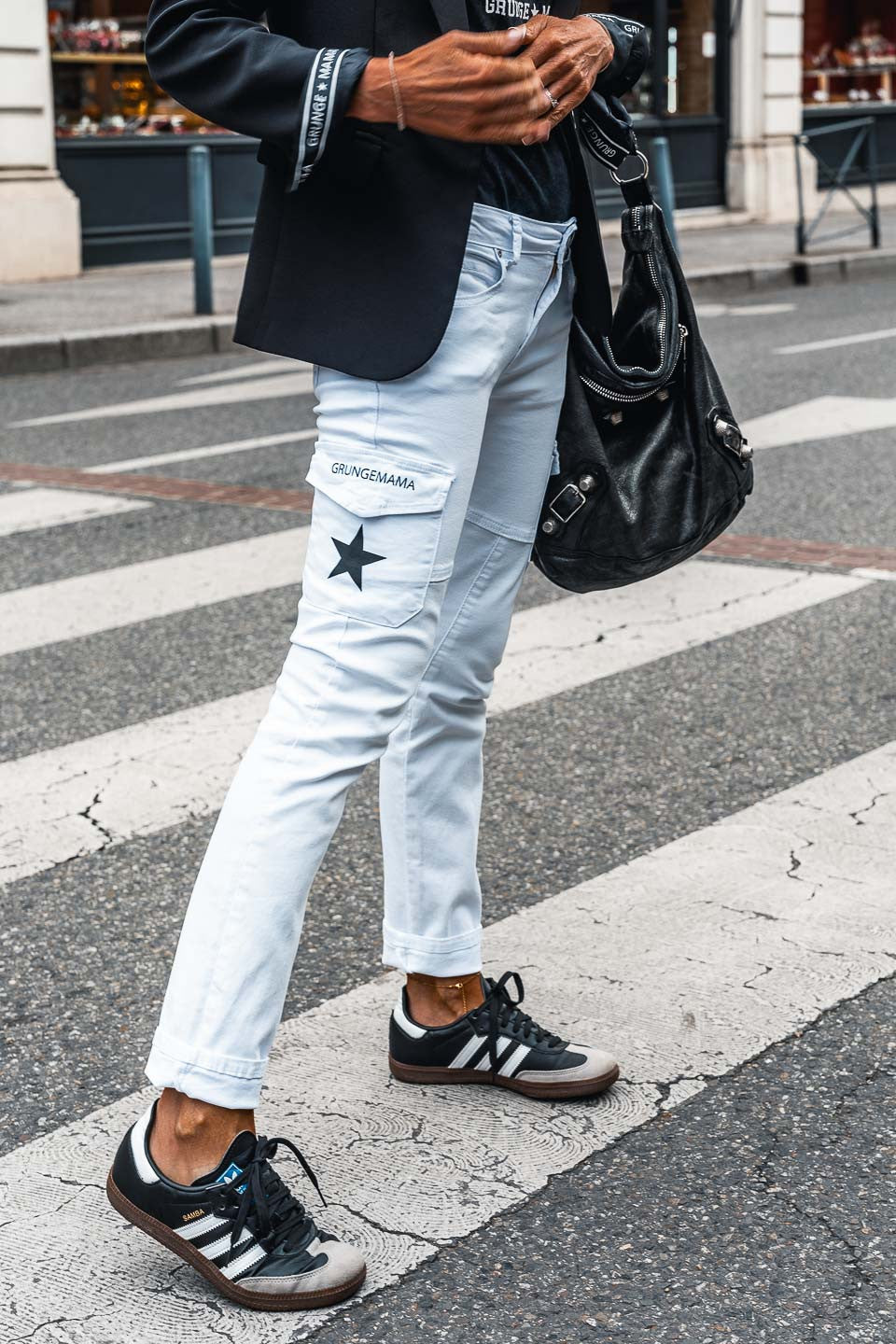 Pantalon Grungemama Nami blanc