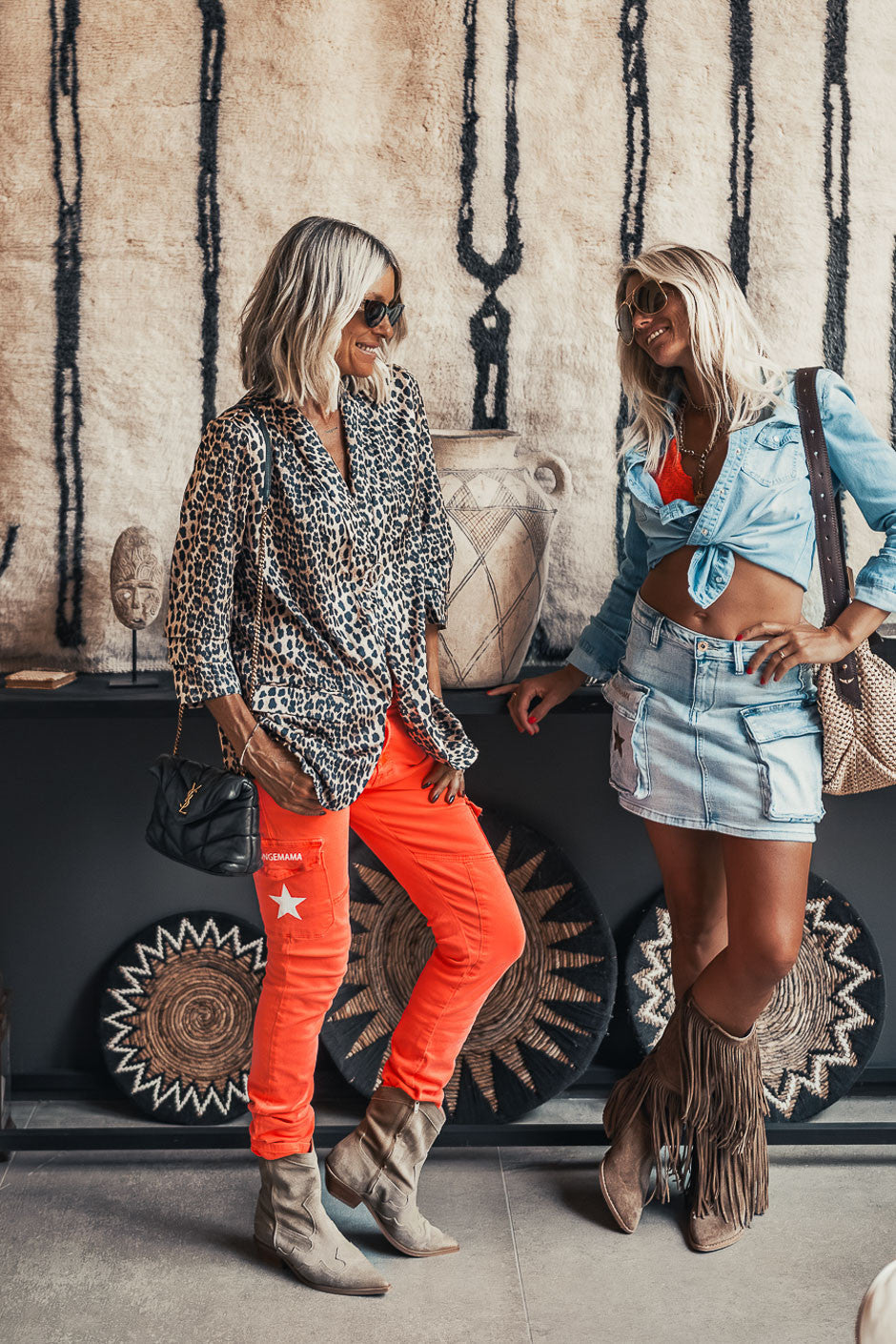 NE PAS REVEILLER Pantalon Grungemama Nami corail