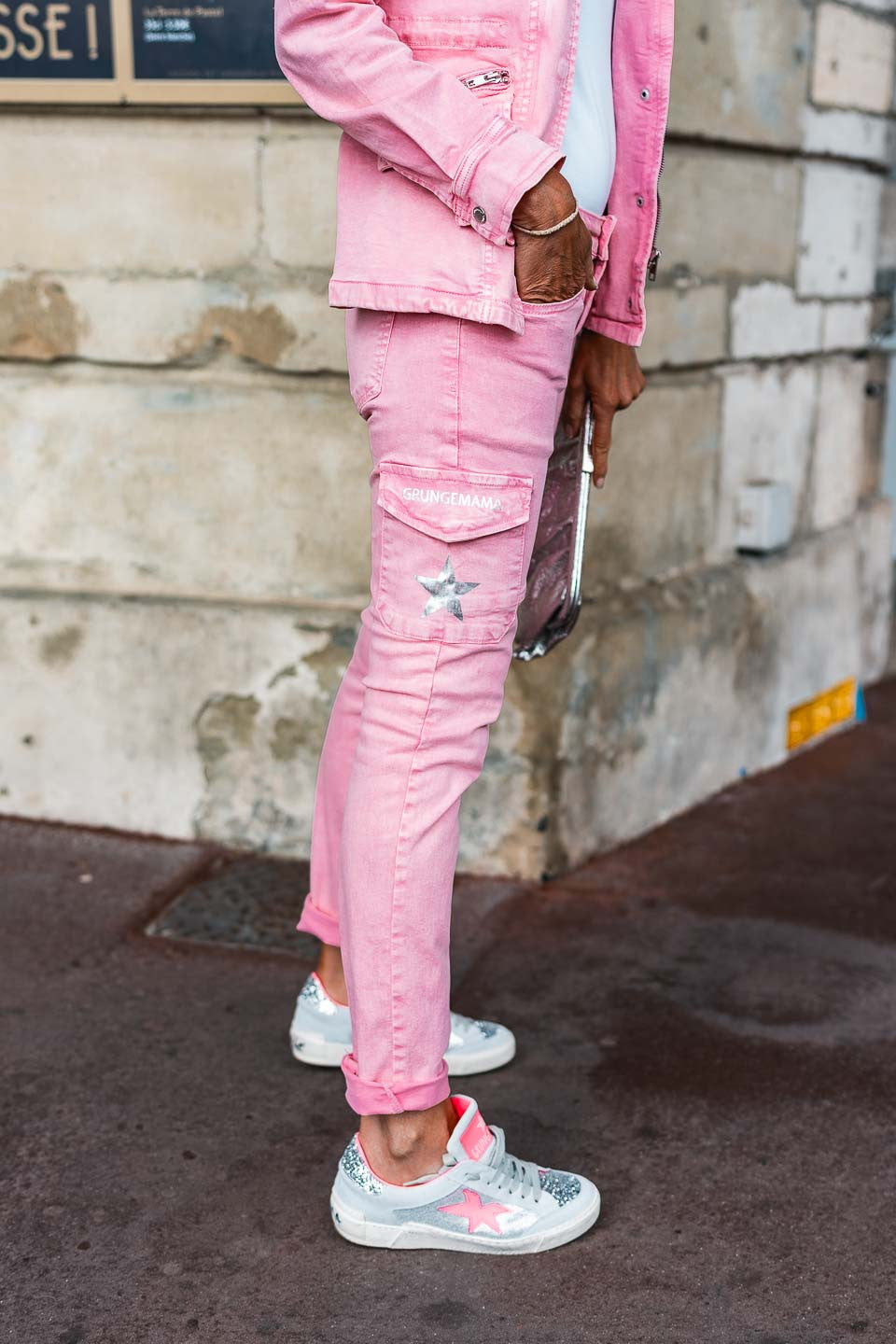 Pantalon Grungemama Nami rose