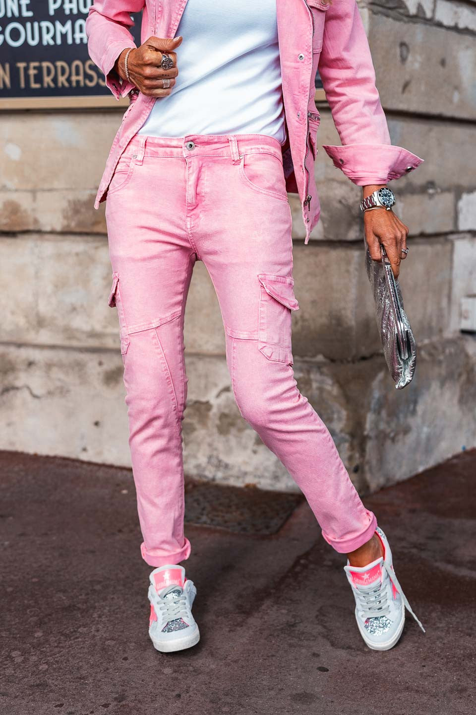 Pantalon Grungemama Nami rose