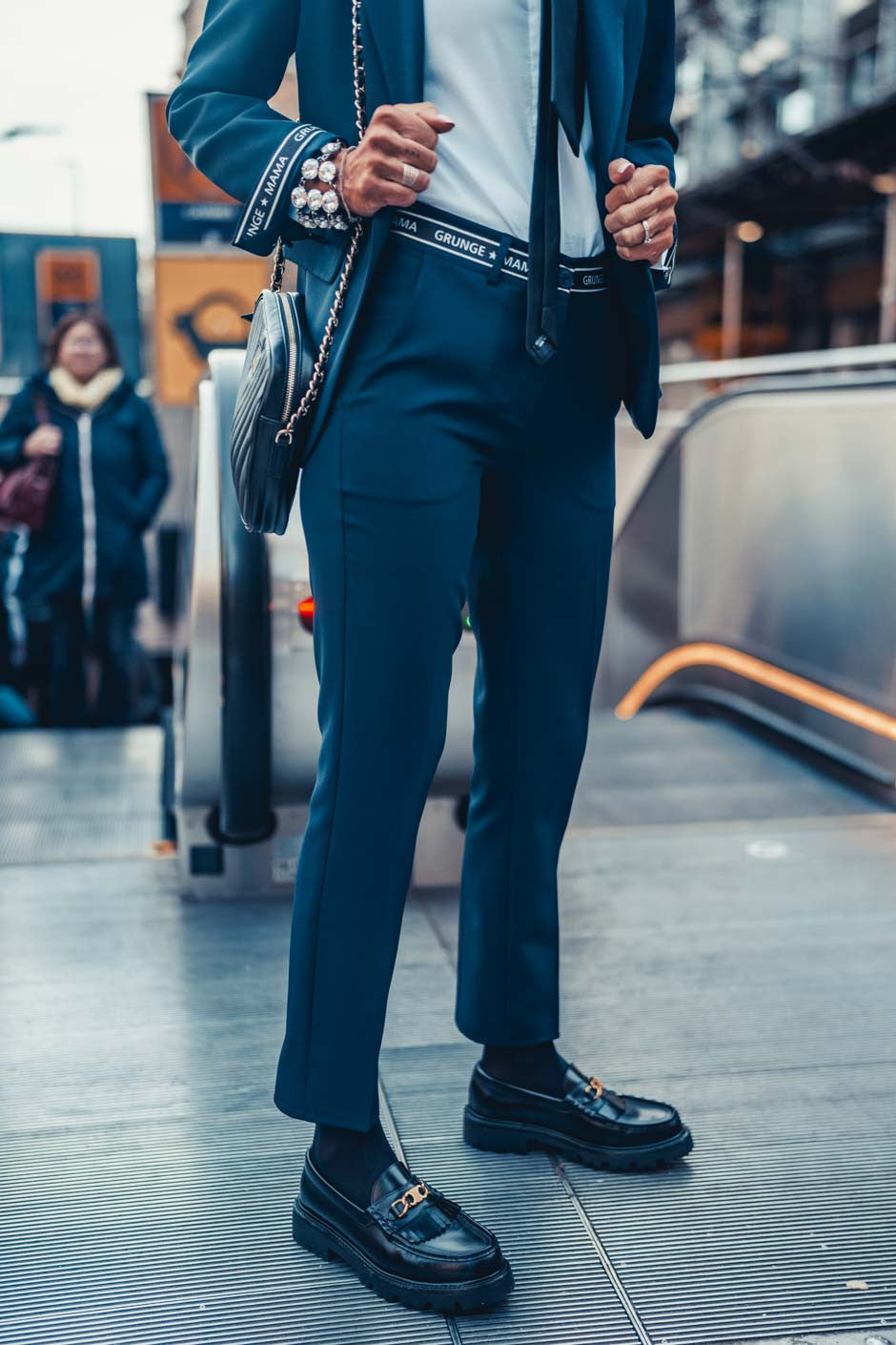 Pantalon Grungemama New Ama marine