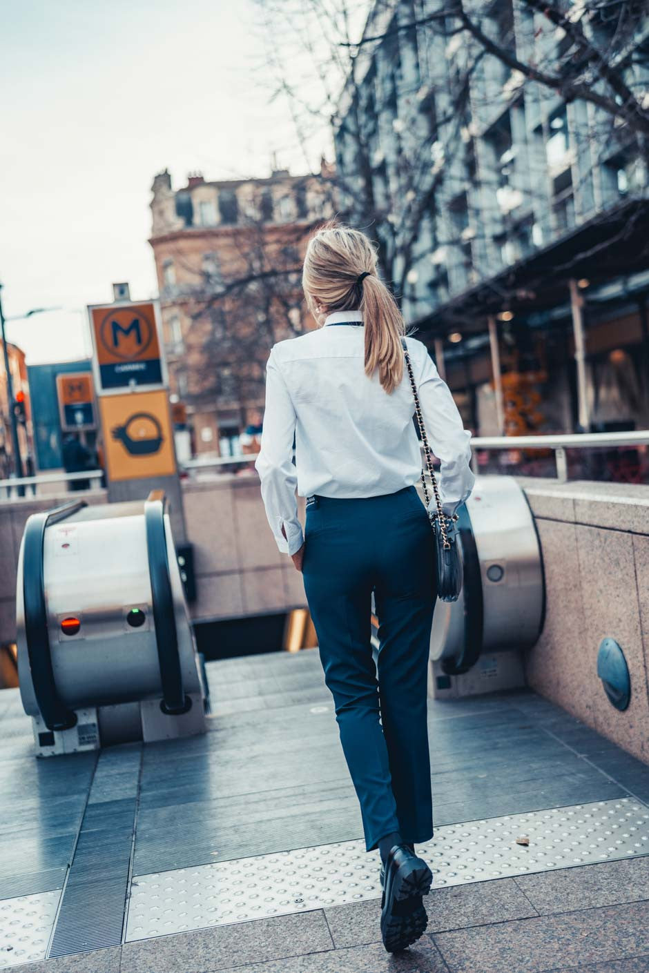 Pantalon Grungemama New Ama marine