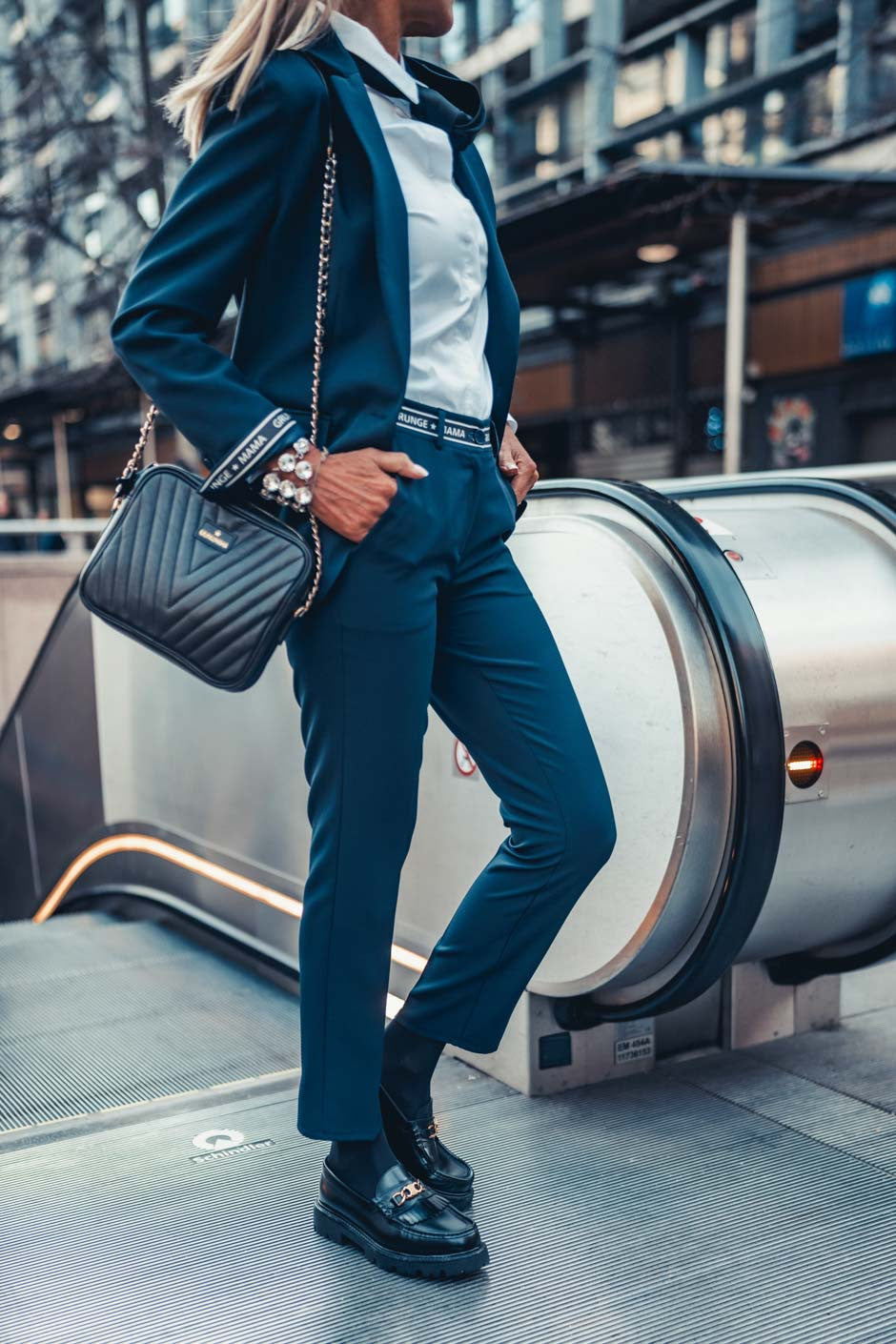 Pantalon Grungemama New Ama marine