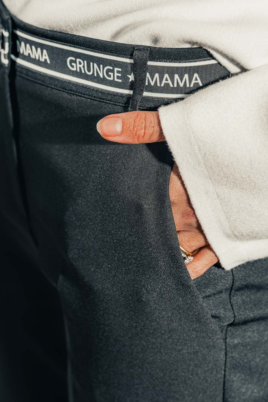Pantalon Grungemama new Ama noir