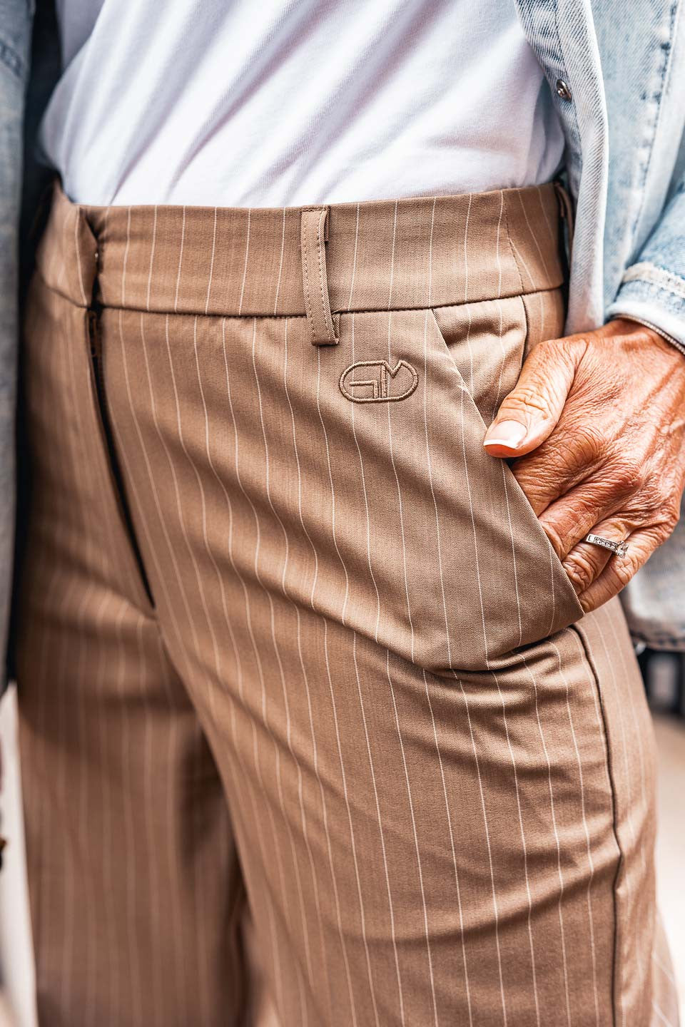 Pantalon Grungemama Norma beige