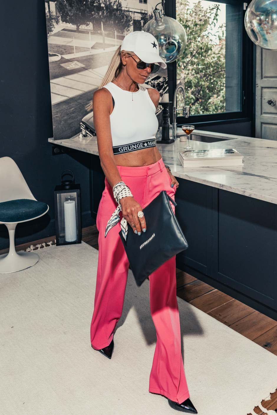 Pantalon Grungemama Roxy fuchsia