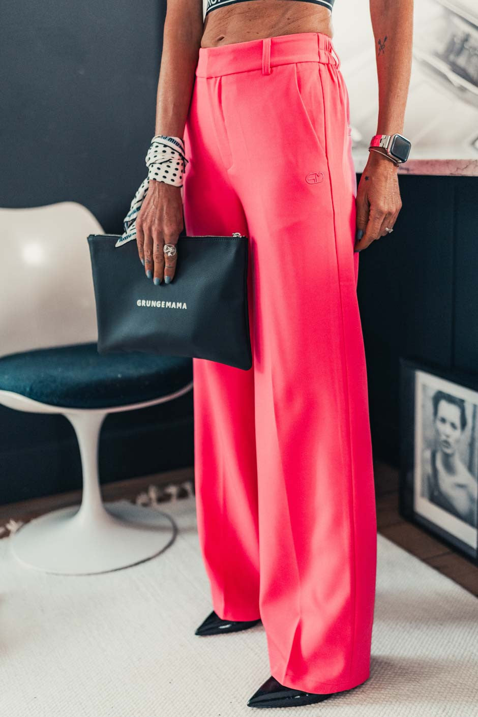 Pantalon Grungemama Roxy fuchsia