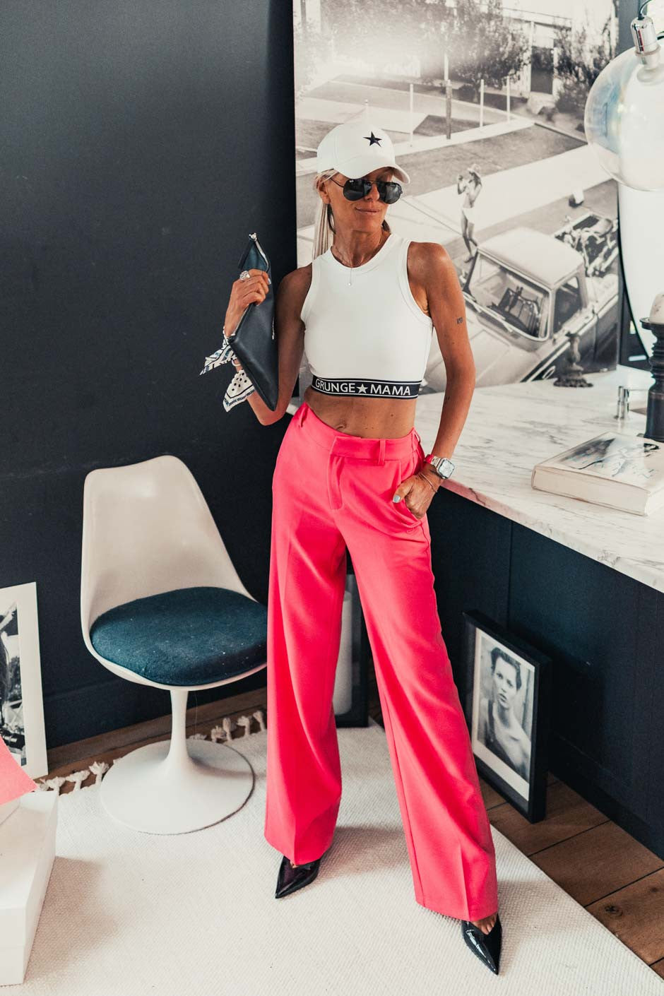 Pantalon Grungemama Roxy fuchsia