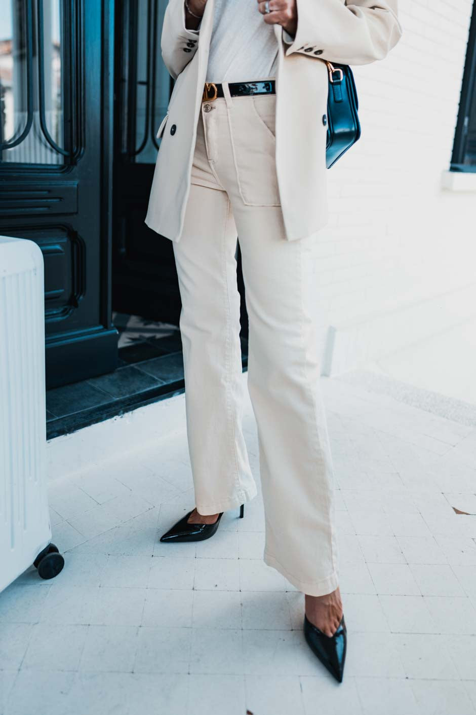 Pantalon Grungemama Vinnie beige