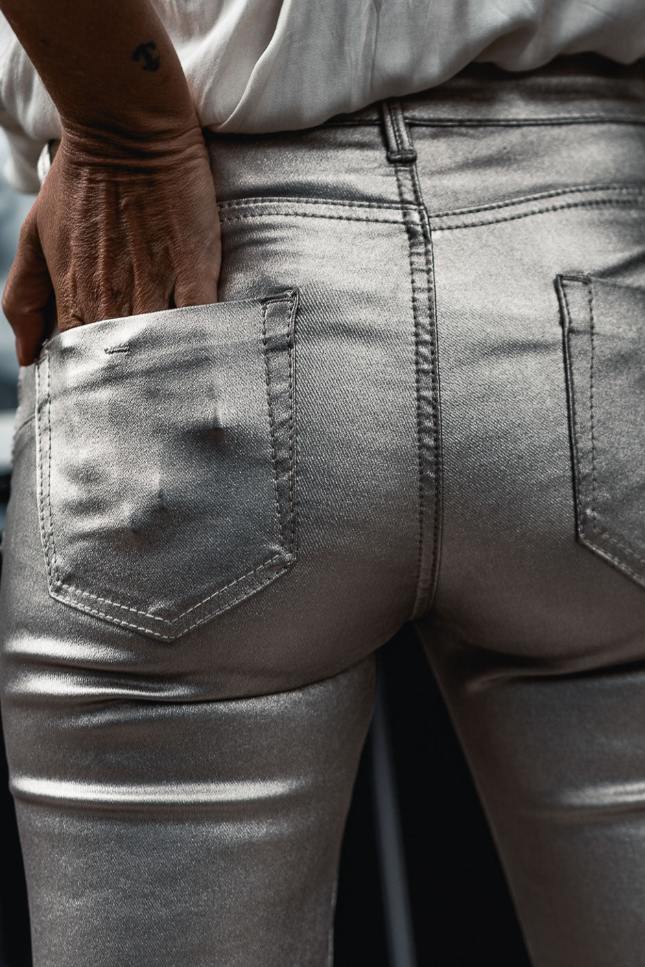 Pantalon Hank champagne