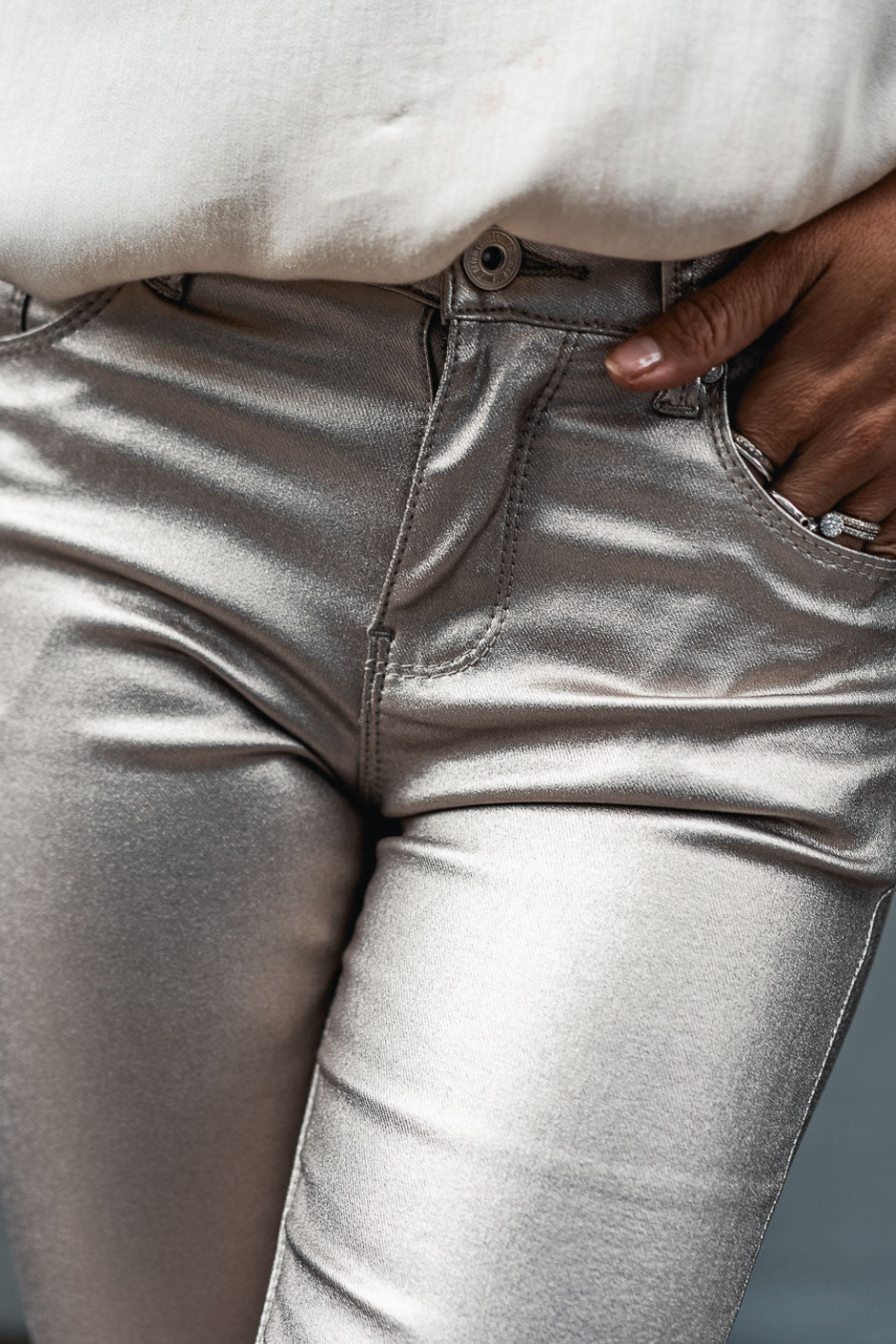 Pantalon Hank champagne