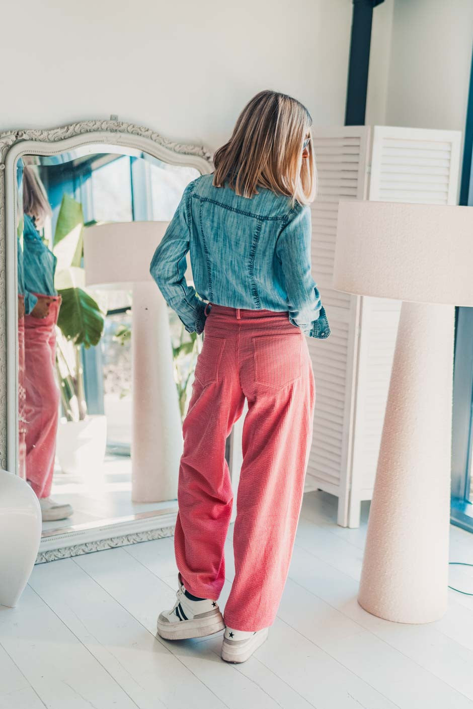 Pantalon Jeremy rose