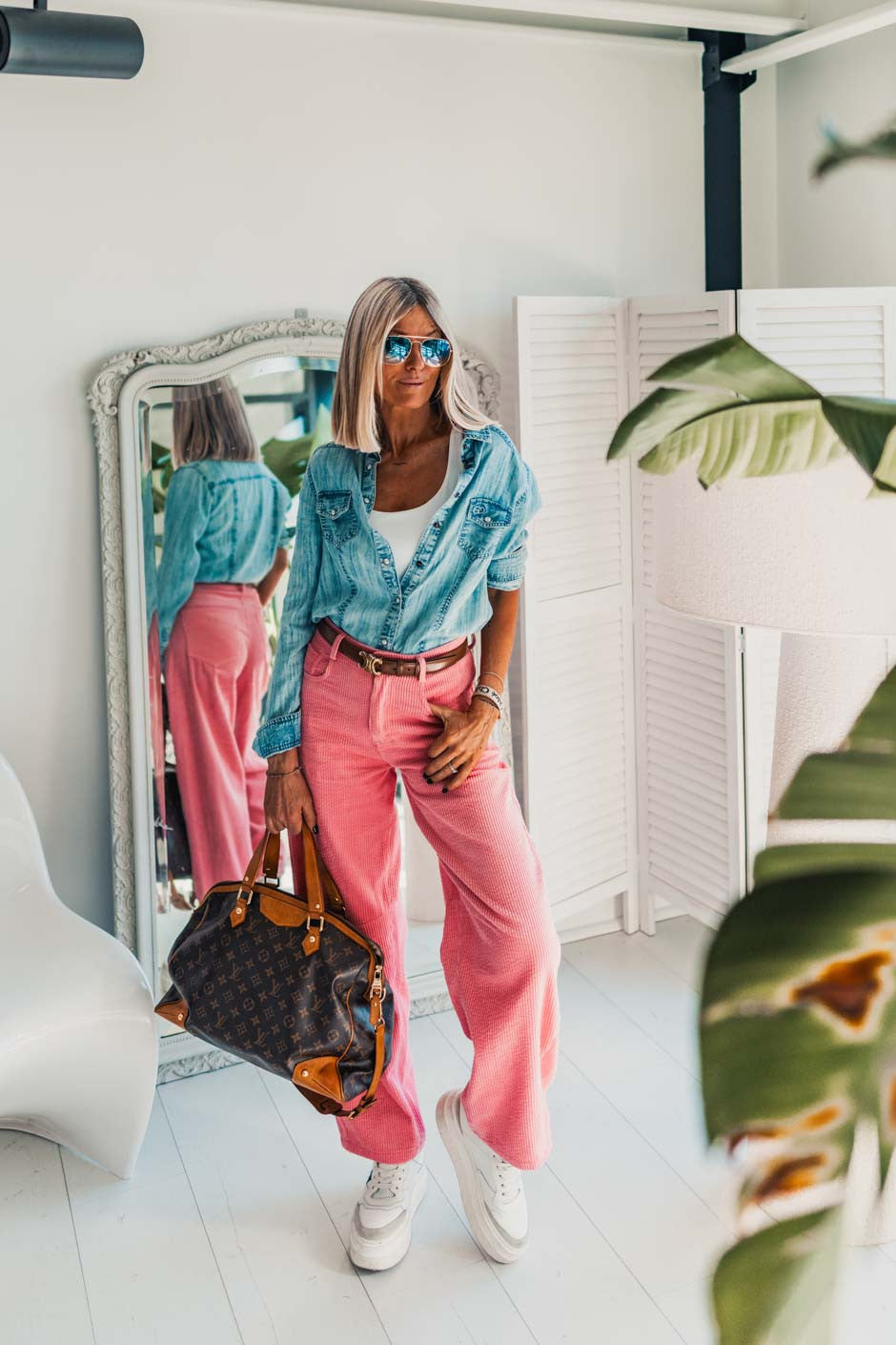 Pantalon Jeremy rose