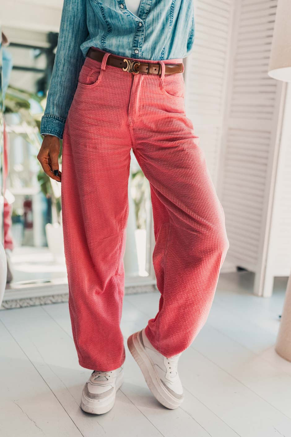 Pantalon Jeremy rose