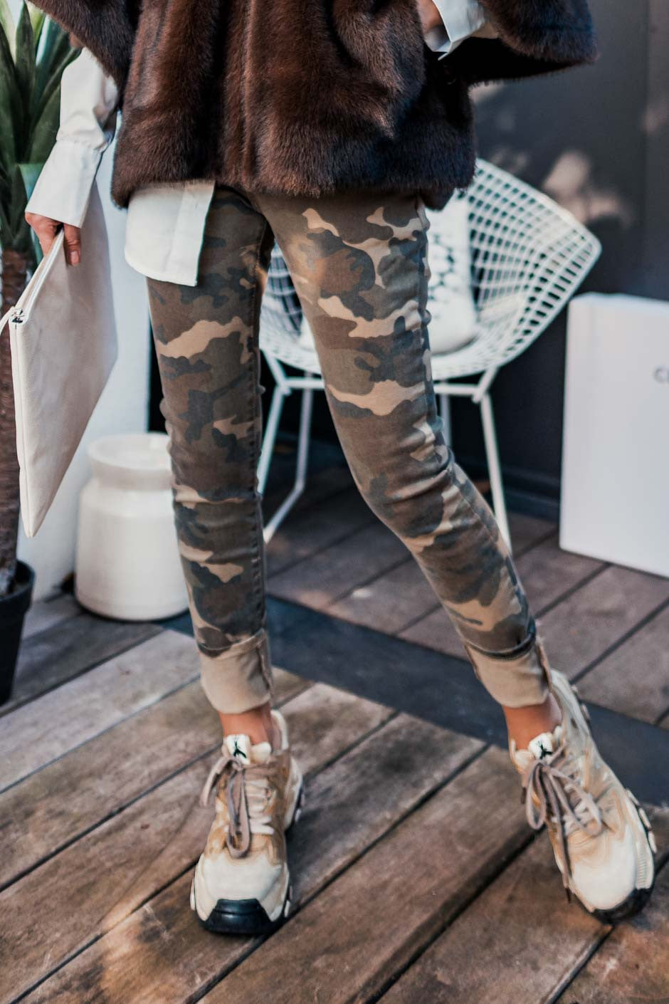 Pantalon Reeves camouflage