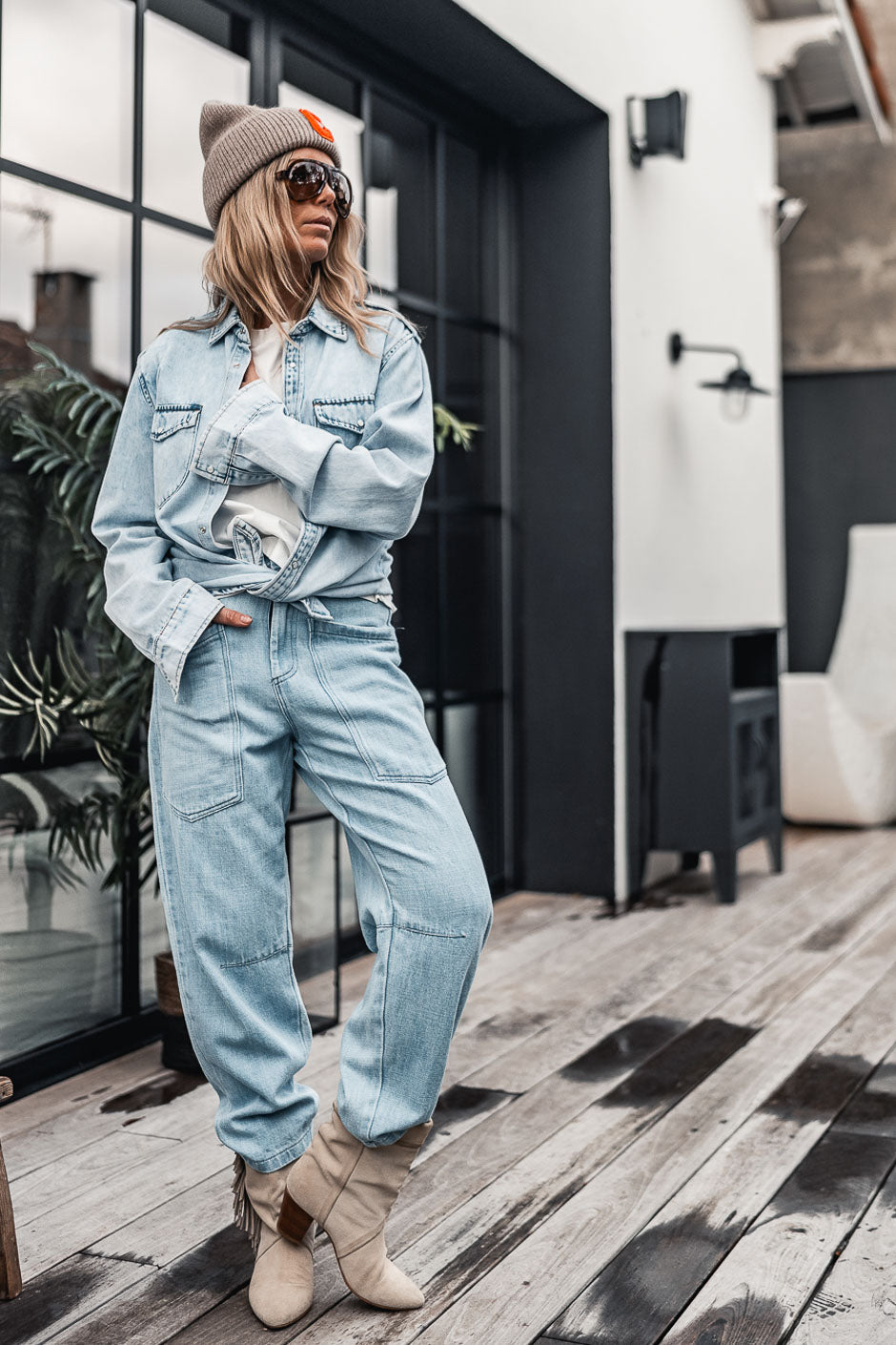 JEANS DALI BLEU