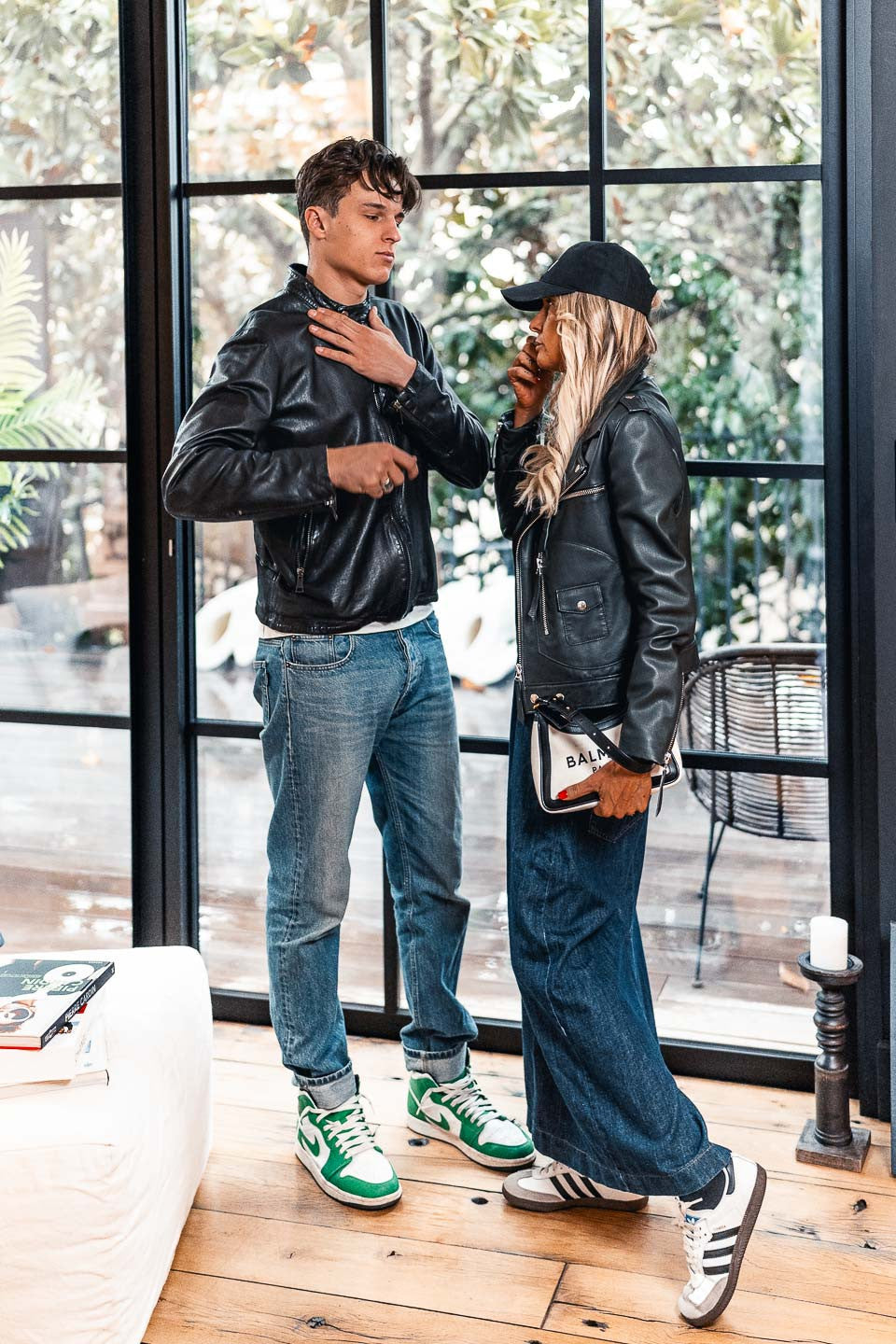 Perfecto Grungemama Hutchy gris anthracite